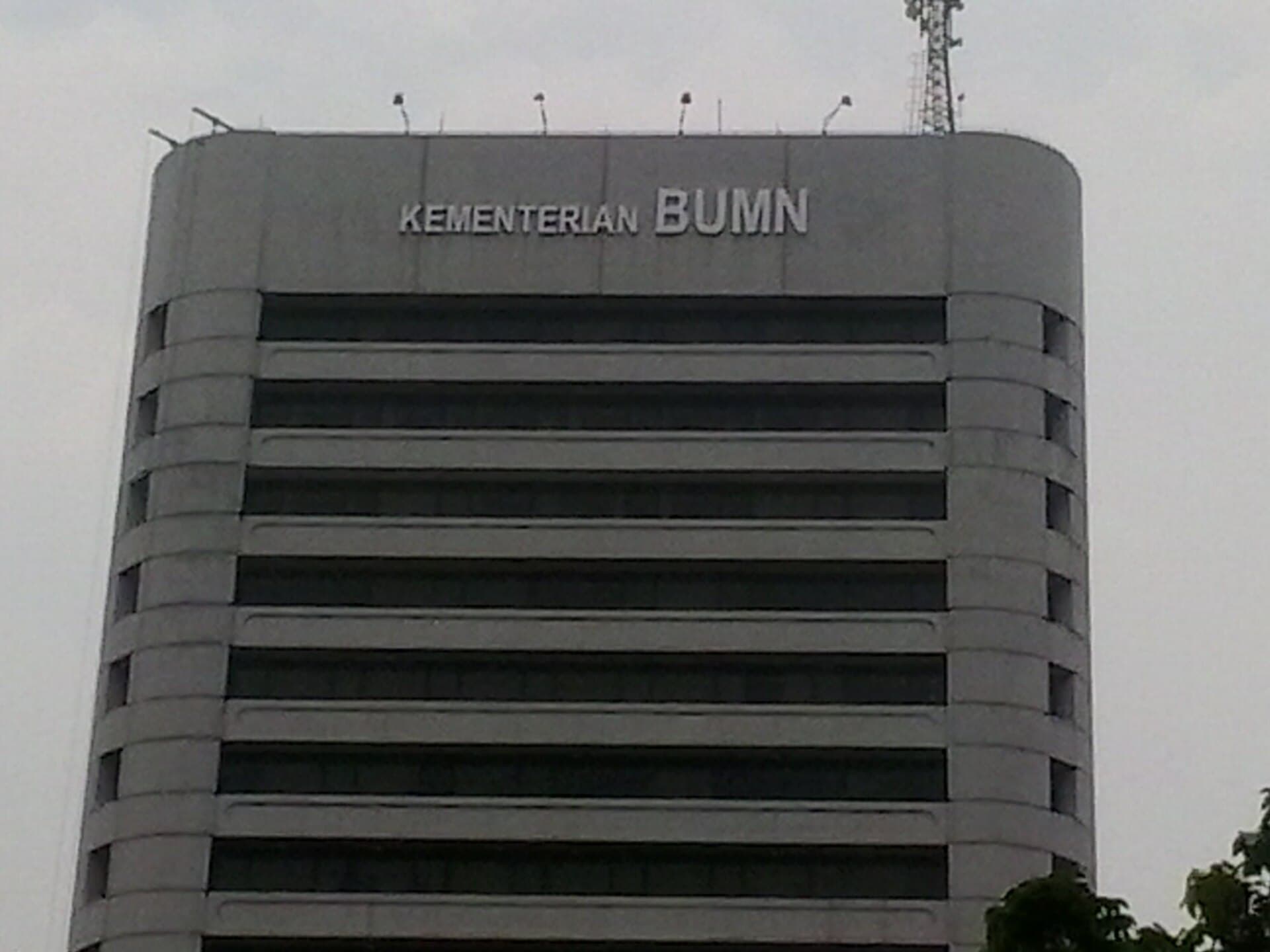 Gedung Kementerian Badan Usaha Milik Negara di Jakarta